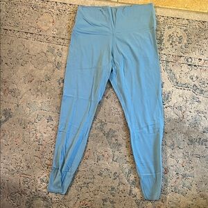 Womens Blue Leggings
